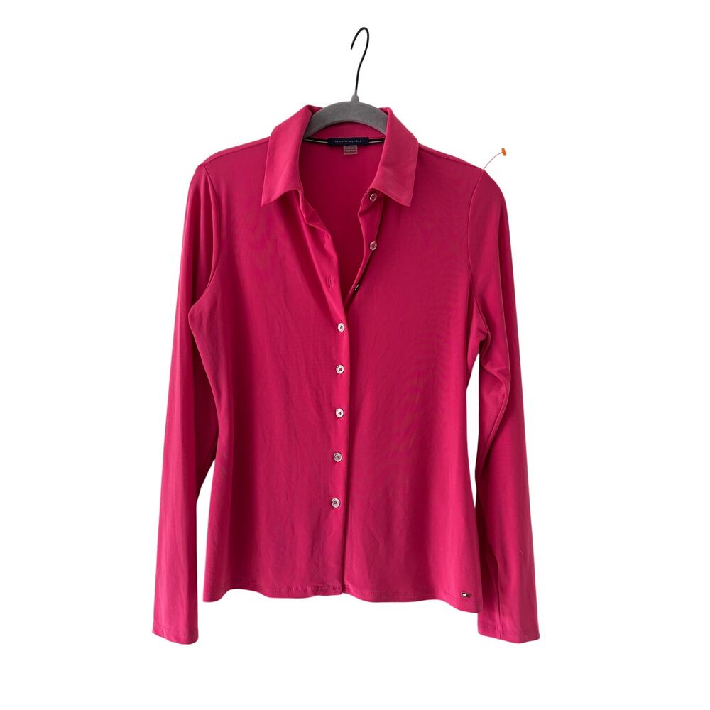 Tommy Hilfiger Pink Button Down Shirt XS - Picture 2 of 8
